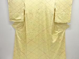 絞り襷模様小紋着物